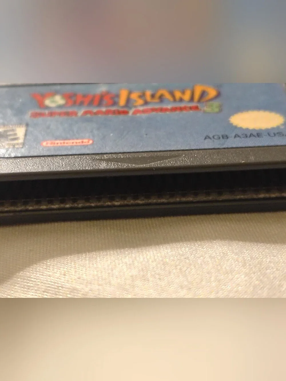 2 Nintendo Game Boy Advance Games:Yoshi Island SuperMario Adv.3 & Golden Nugget